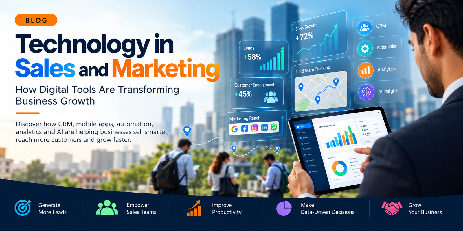 Technology in Sales and Marketing: How Digital Tools Are Transforming Business Growth